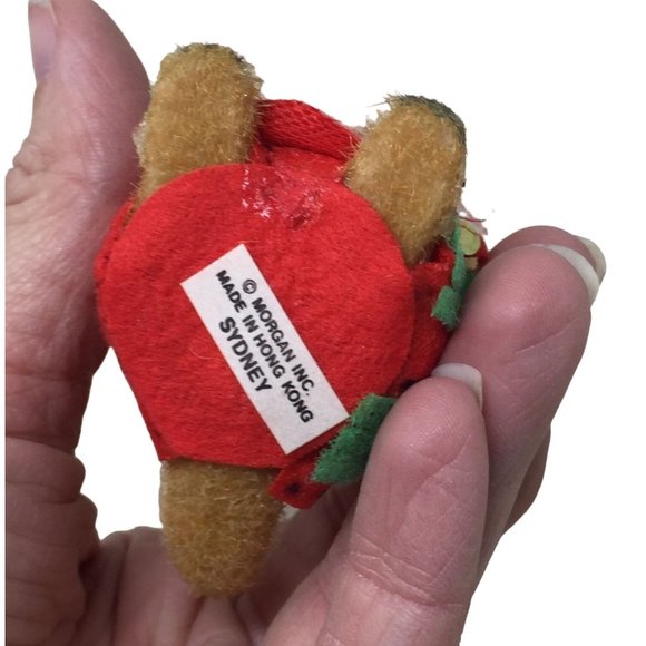 Vintage Critter Sitter "Sydney" Mouse Christmas Holiday Ornament - Picture 5 of 5